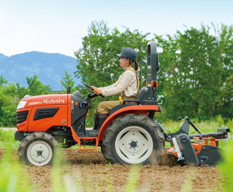クボタトラクター10.5馬力 新車【ブルスター】JB11X・ロータリー